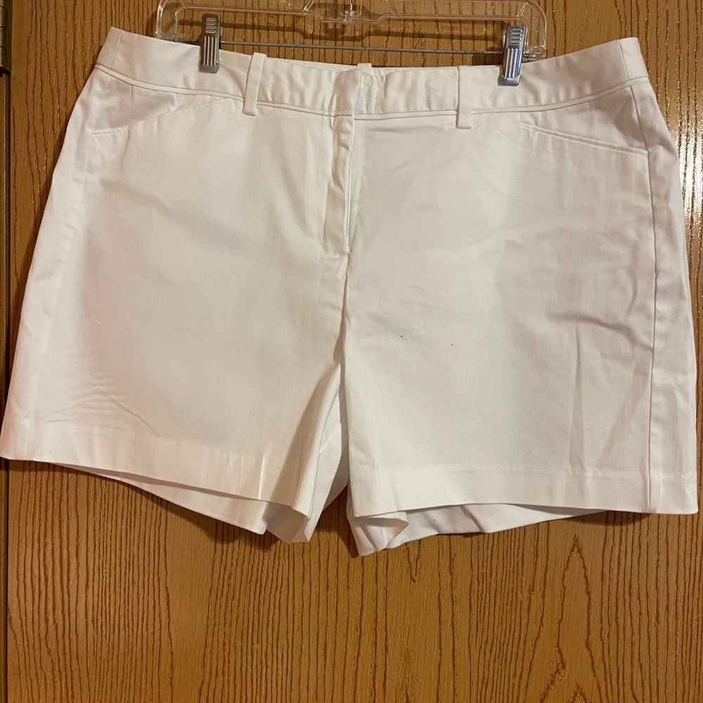 Lane Bryant White Shorts Dress Style